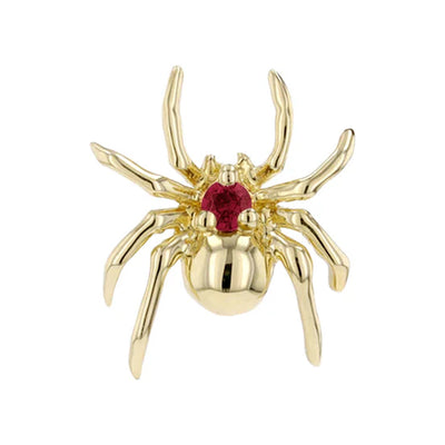threadless: "Pippa" End in Gold with Genuine Gemstones