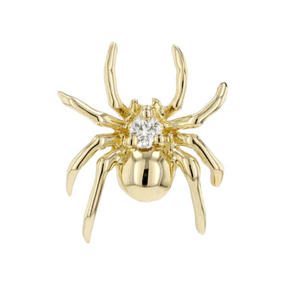 threadless: "Pippa" End in Gold with Genuine Gemstones