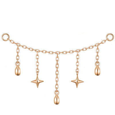 "Vega" Chain Attachment in Gold