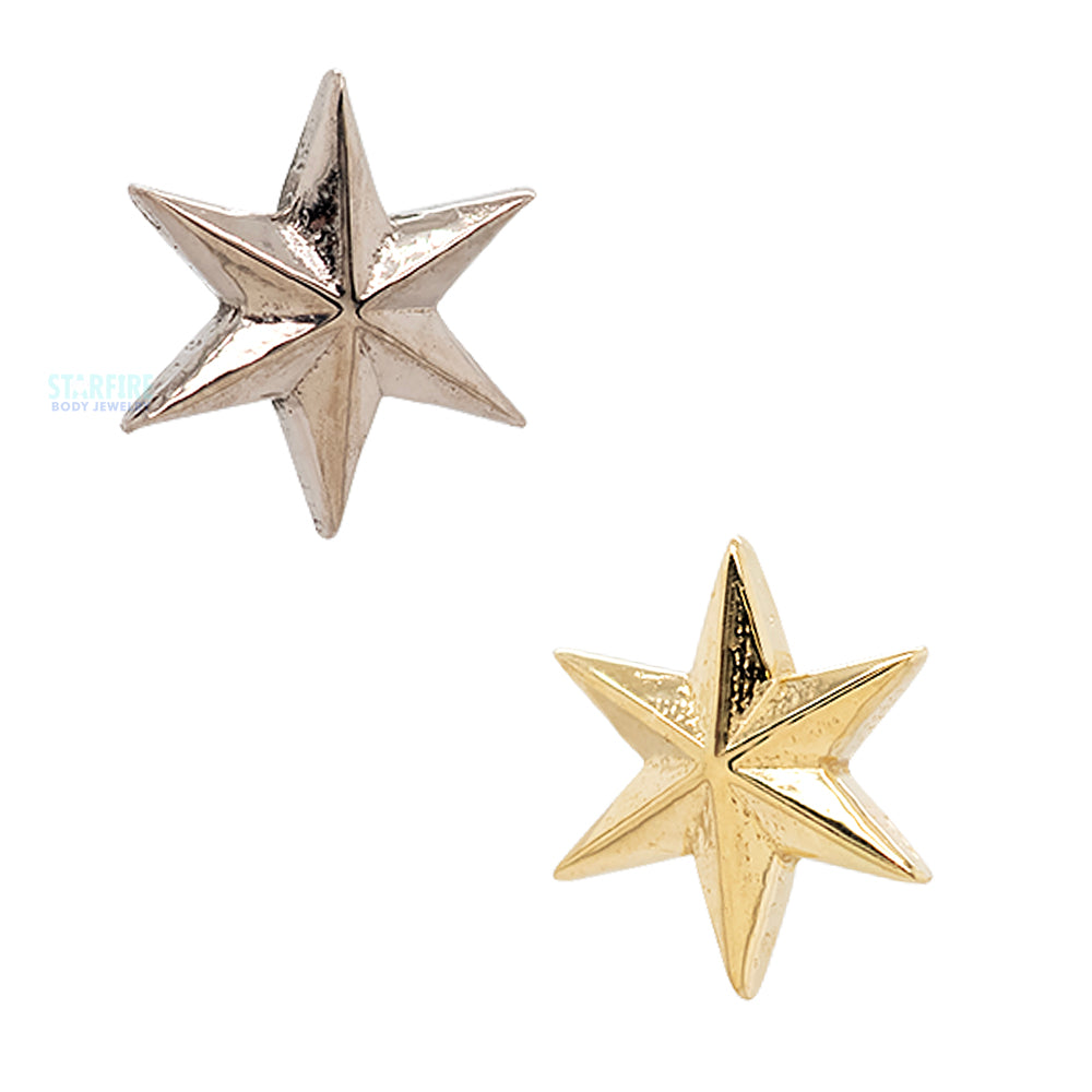 "Nstar" Threaded End in Gold