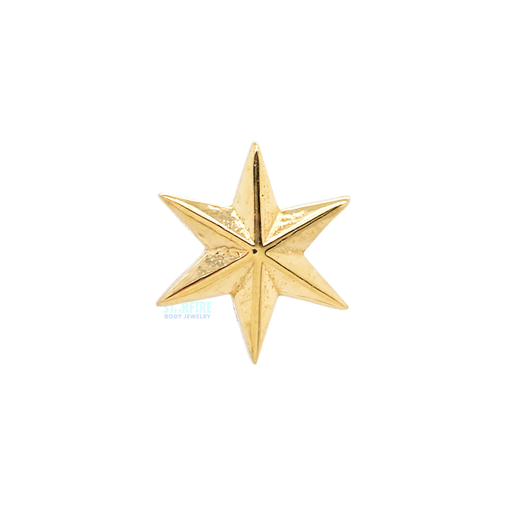 "Nstar" Threaded End in Gold