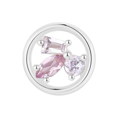 threadless: "Purple Haze" End in Gold with Tanzanite & Amethyst