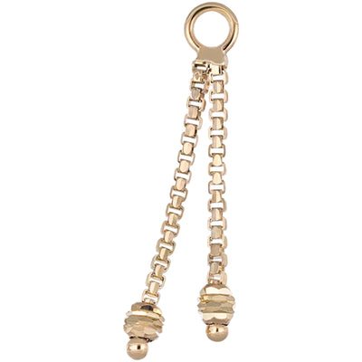 "Luxor" Chain Charm in Gold