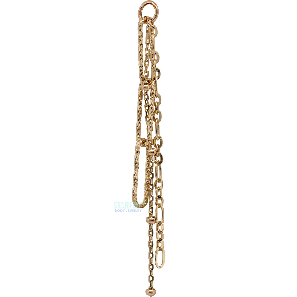 "Fino" Chain Charm in Gold