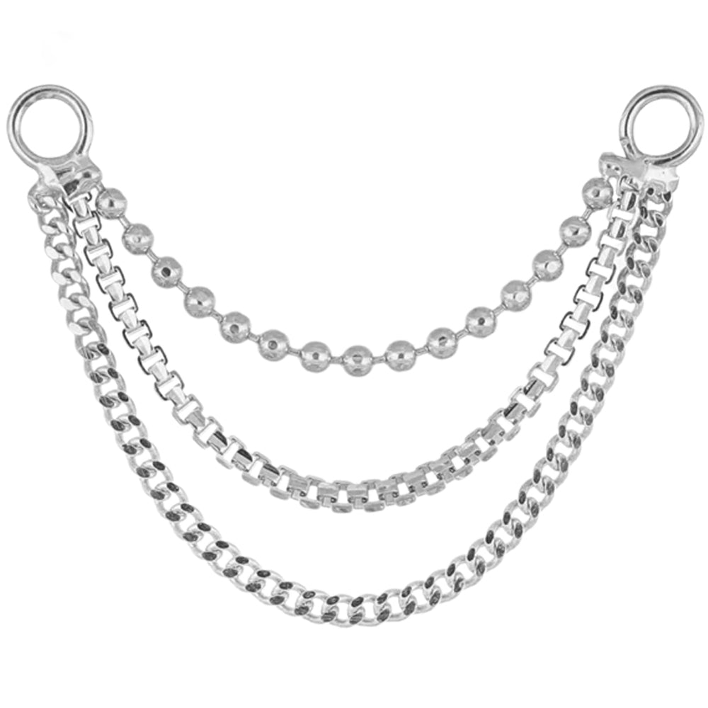 "Riva" Chain Attachment in Gold