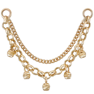 "Dido" Chain Attachment in Gold