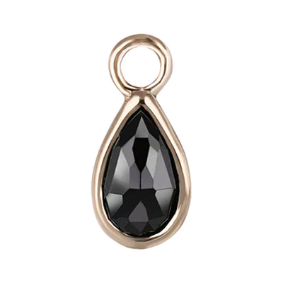 "Solara" Charm in Gold with Gemstone