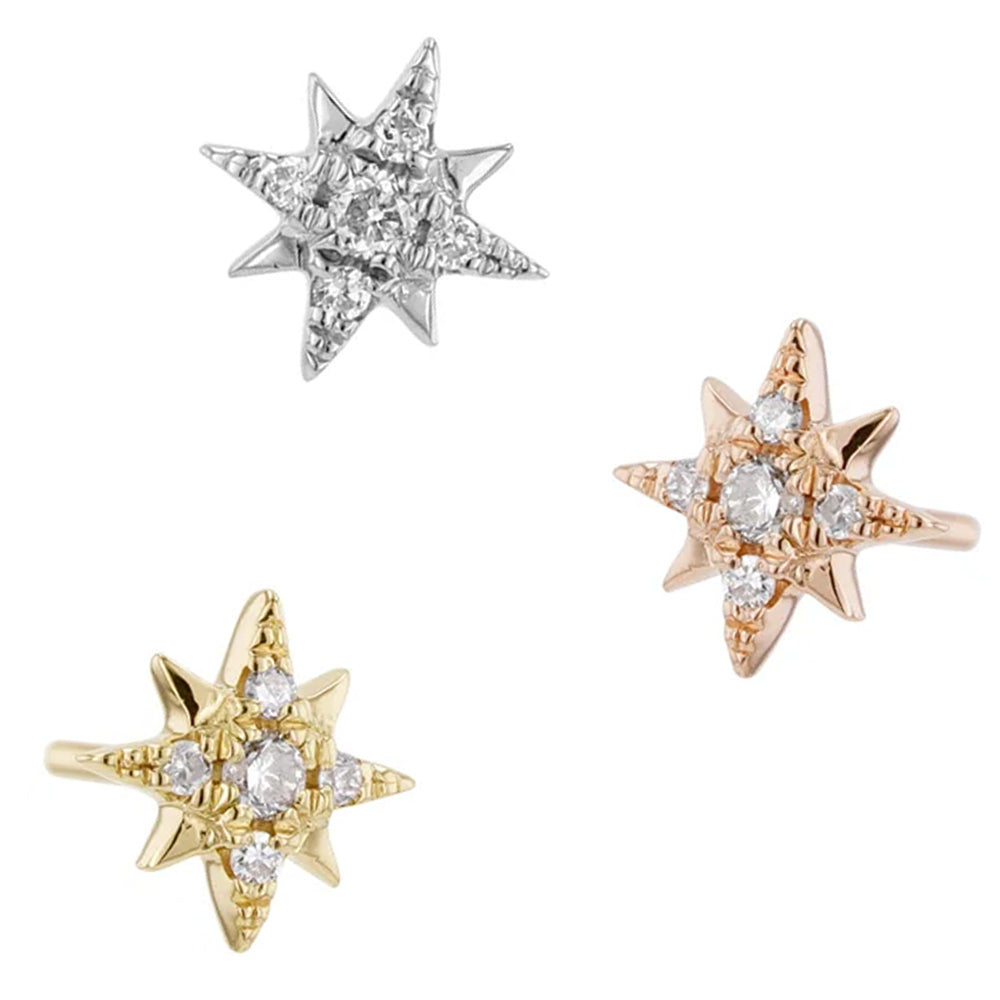 threadless: "Kira" End in Gold with Diamonds