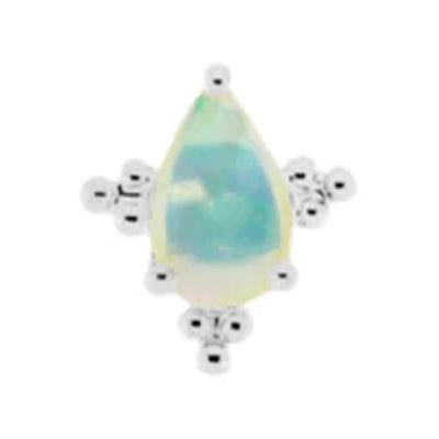 threadless: "Faye" End in Gold with Moonstone