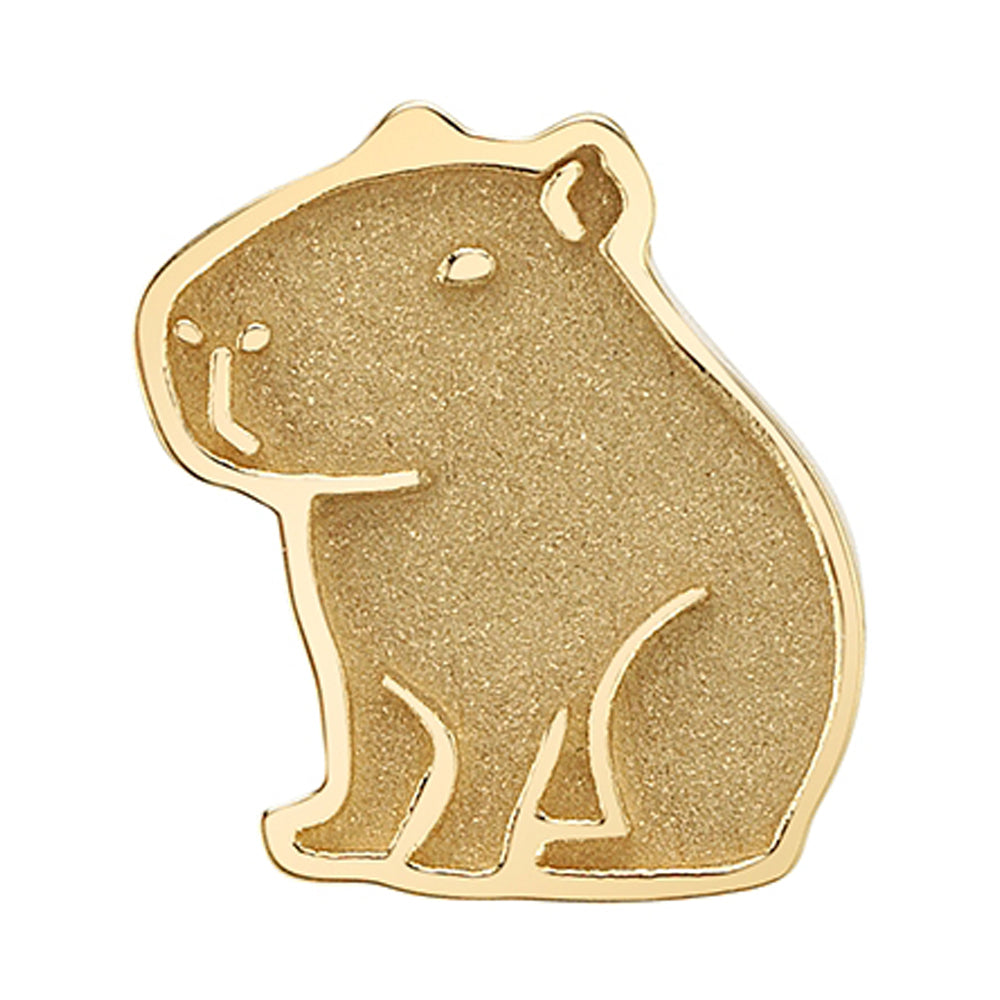 Capybara Threaded End in Gold & Platinum