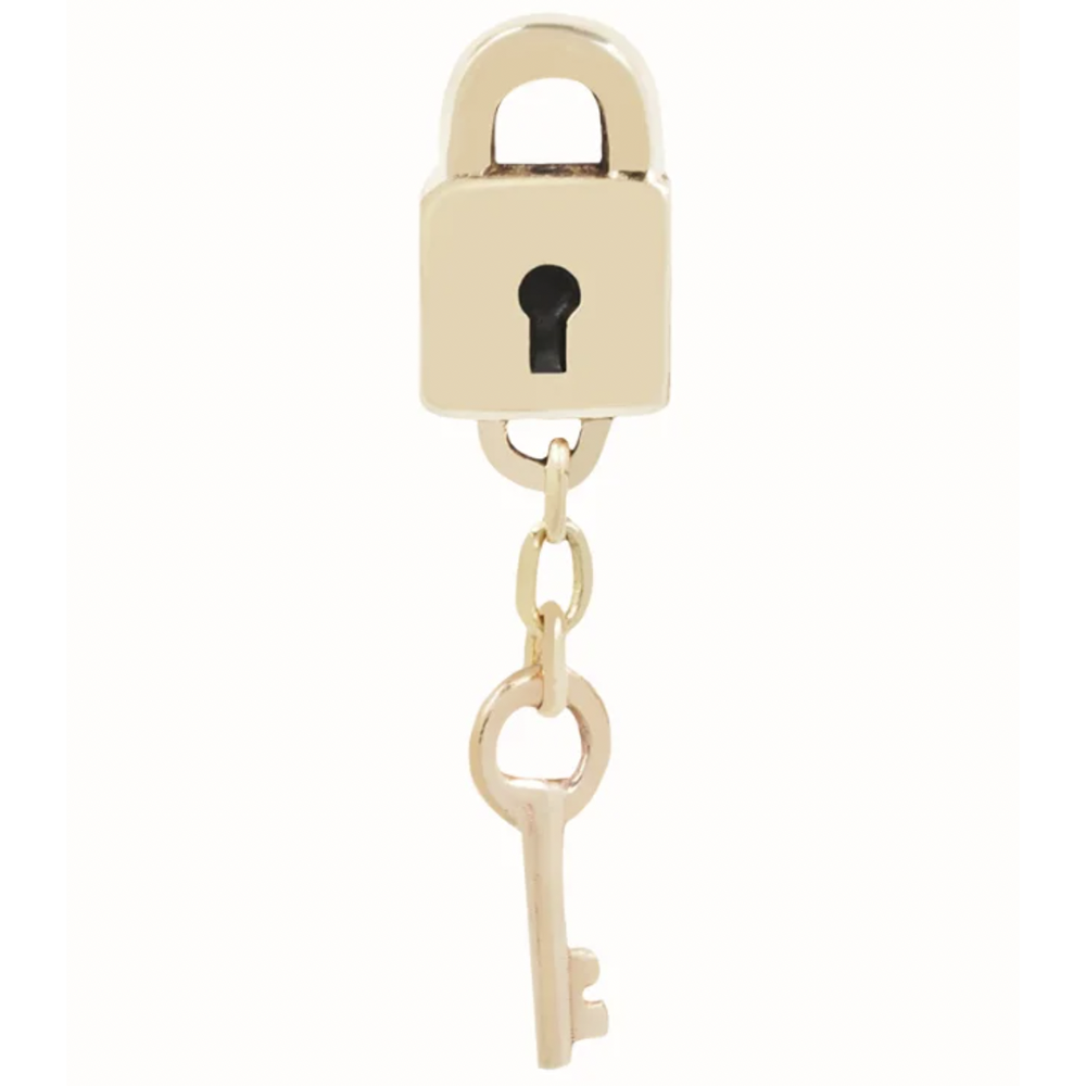 threadless: "Love Locked" End in Gold