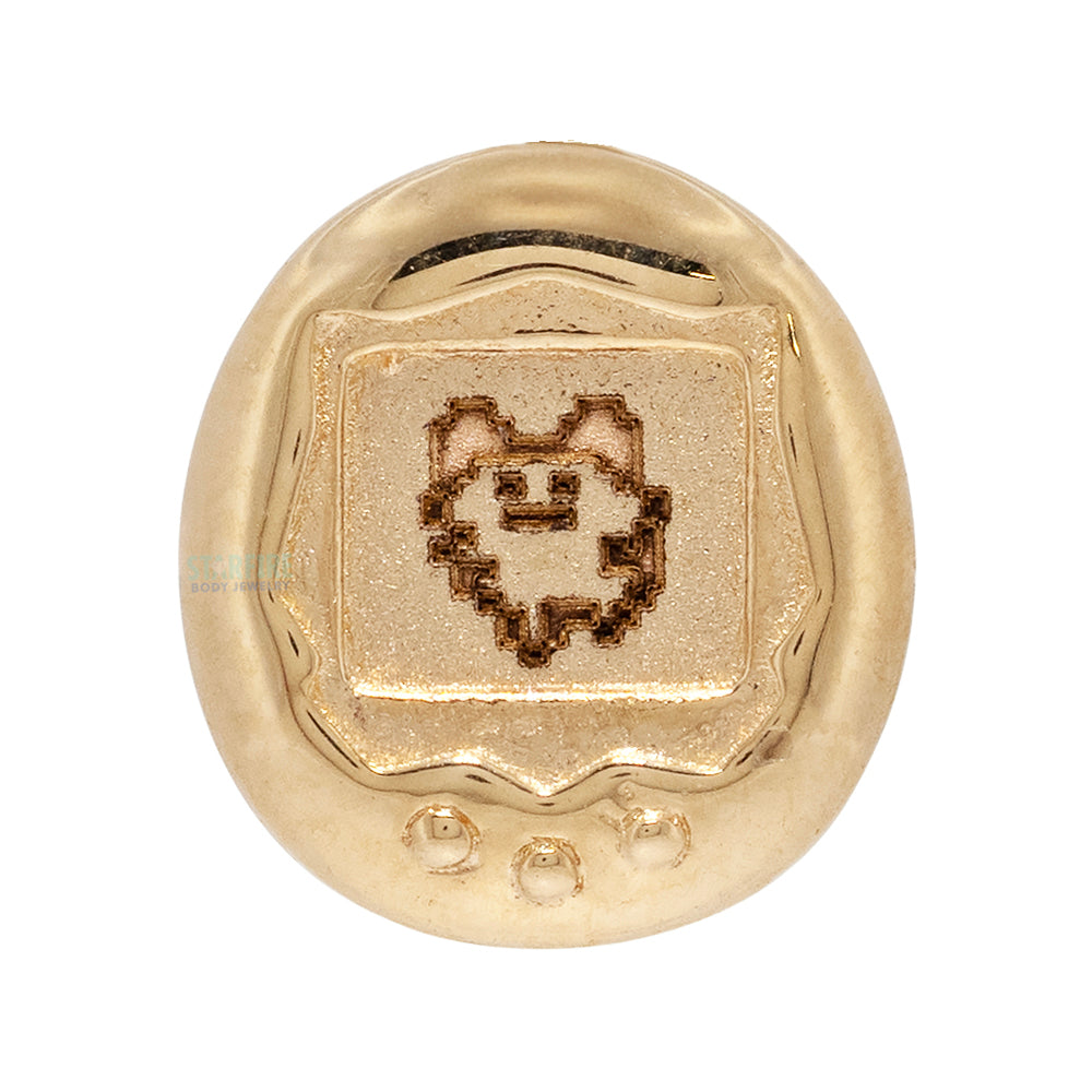 threadless: "Tamagotchi" End in Gold