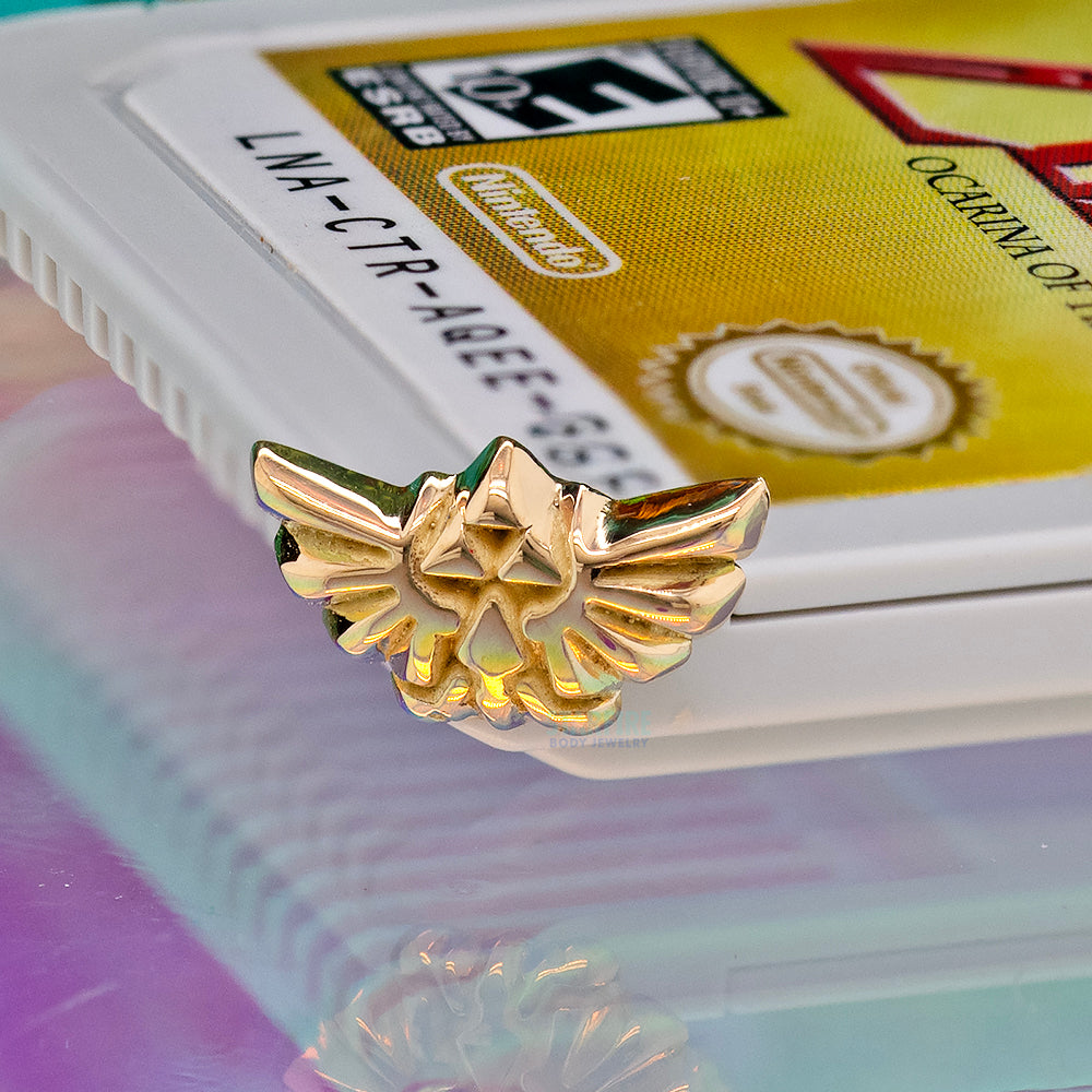 threadless: "Hylian Royal Crest" End in Gold