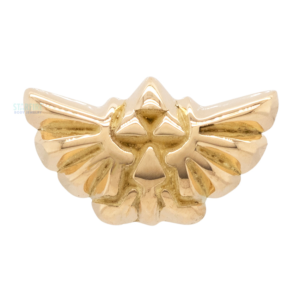 threadless: "Hylian Royal Crest" End in Gold