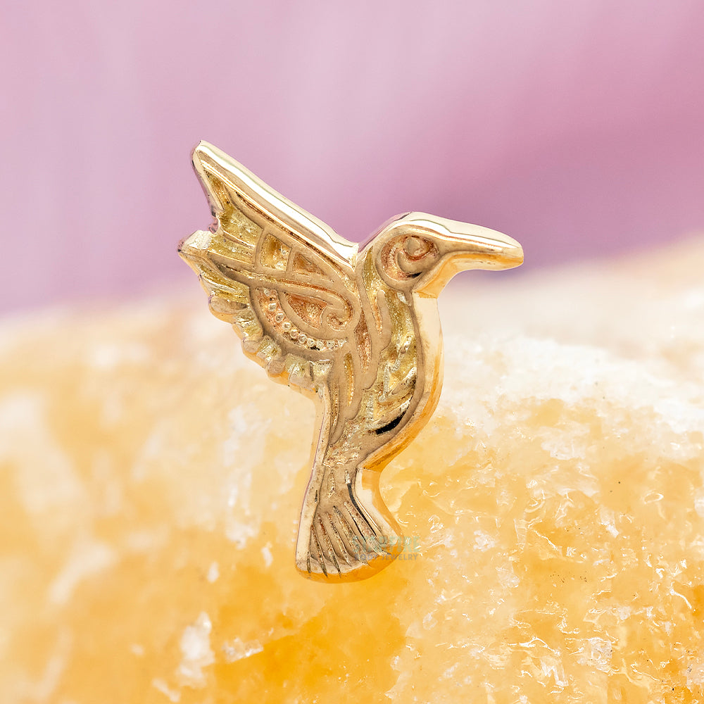 threadless: Hummingbird End in Gold
