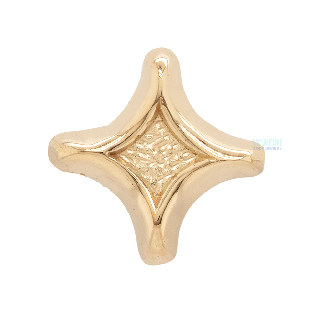 threadless: Four Point End in Gold