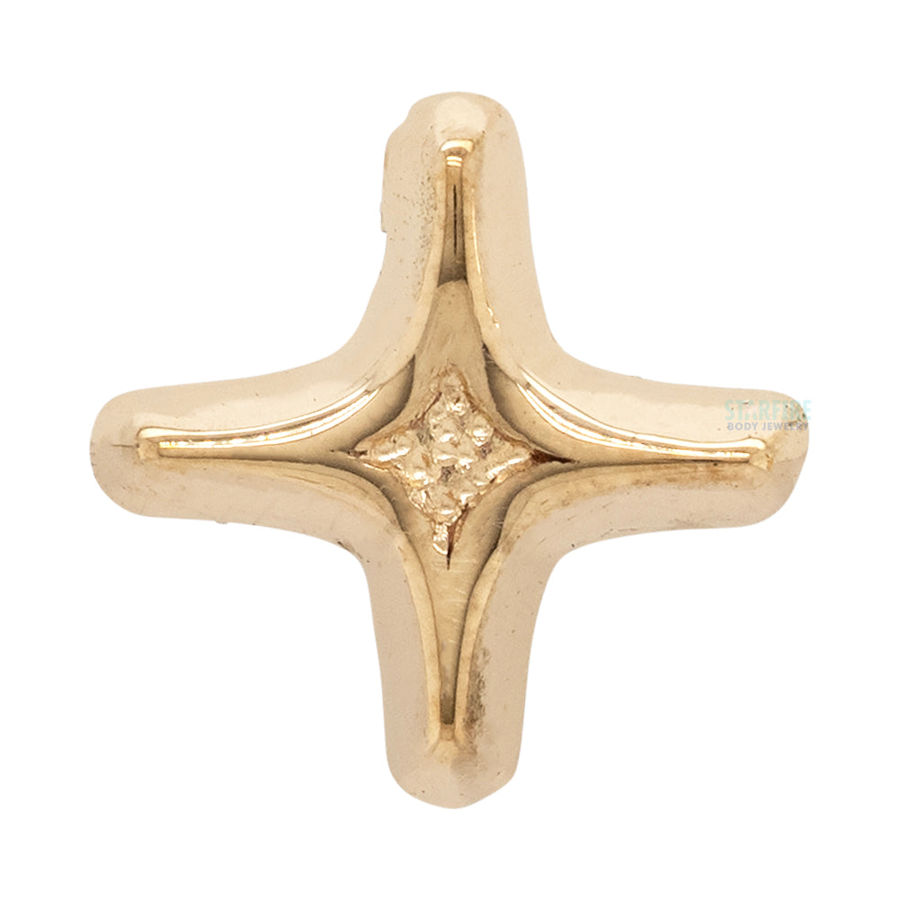 threadless: Four Point End in Gold