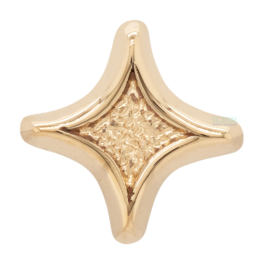 threadless: Four Point End in Gold