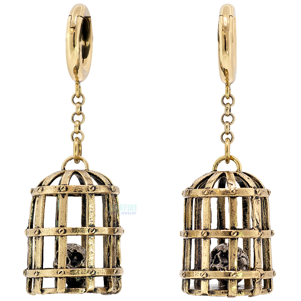 Medieval Cage Skull Weights