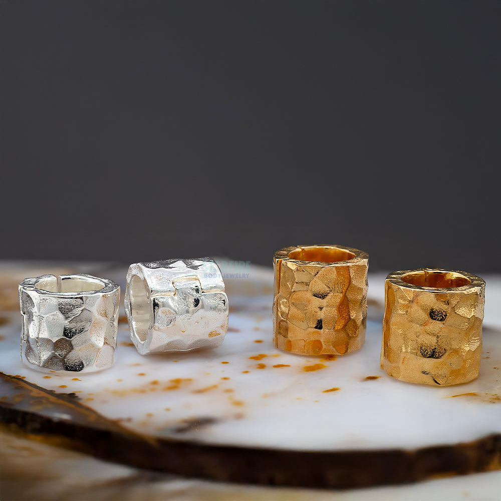 Hammered Clicker Cuff Weights