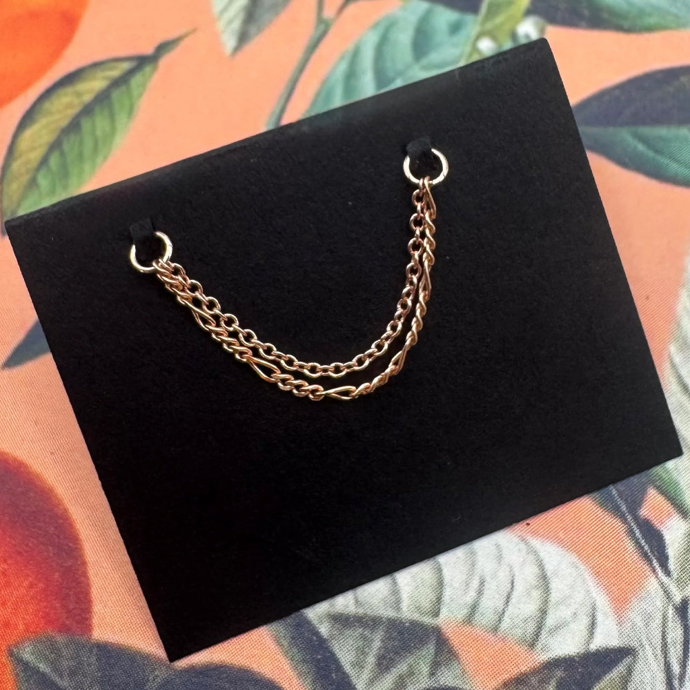 "Baddie" Chain Attachment in Gold
