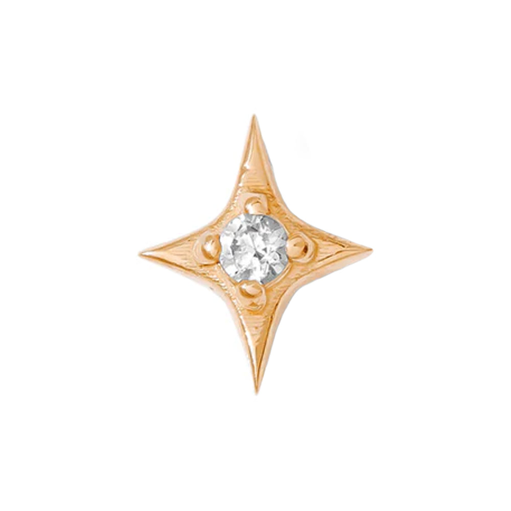 threadless: "Glitz" Pin in Gold with Gemstones