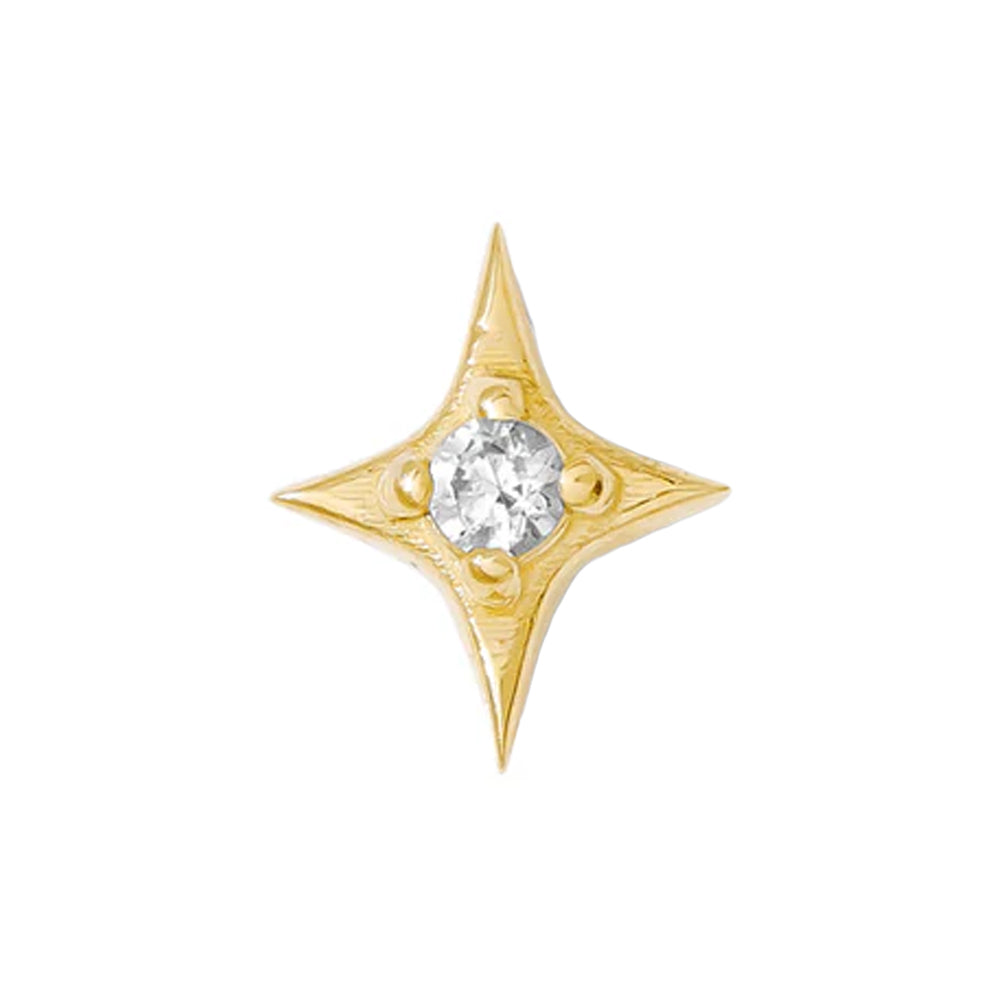 threadless: "Glitz" Pin in Gold with Gemstones