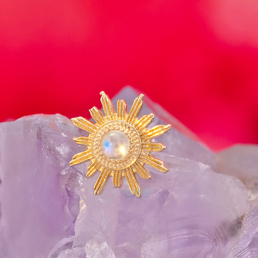 threadless: "Damaris" End in Gold with Moonstone