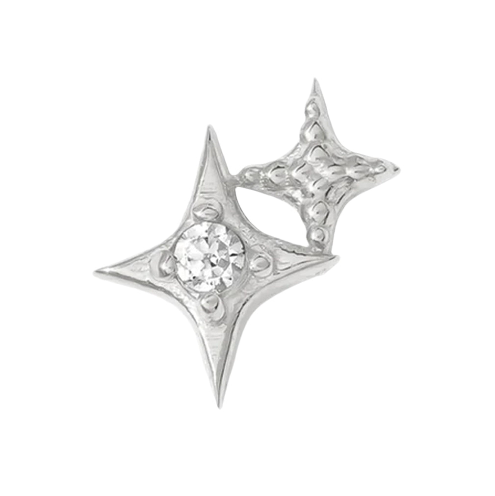 threadless: "Glamour" Pin in Gold with Gemstones