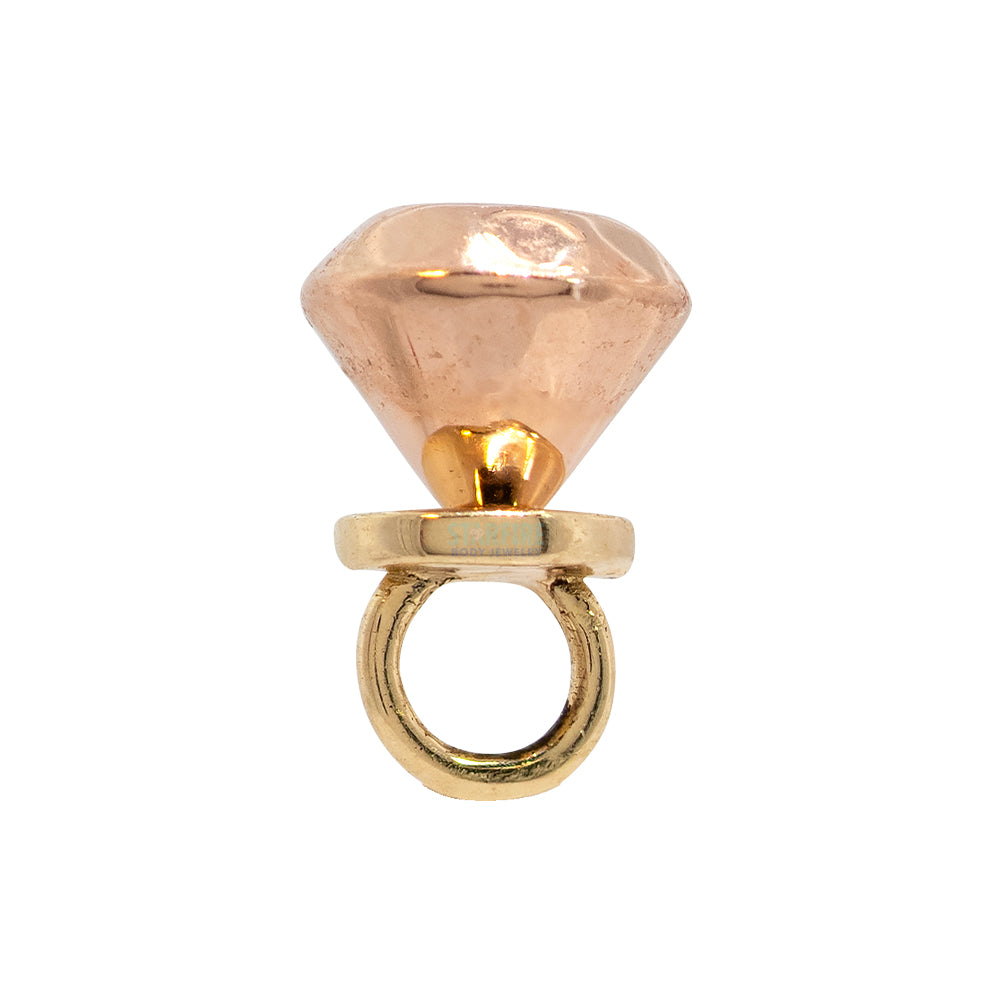 "Ring Pop" Charm in Gold