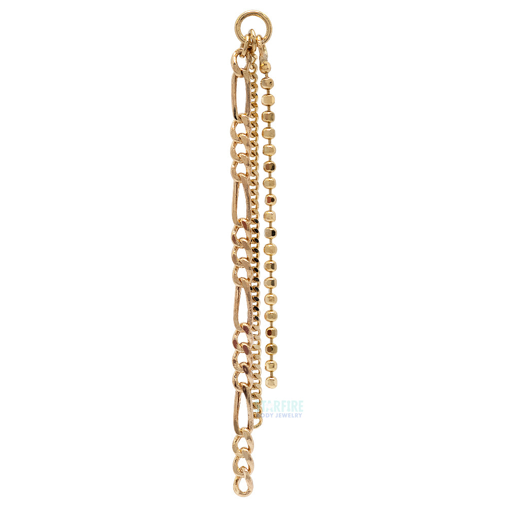 "Arno" Chain Charm in Gold