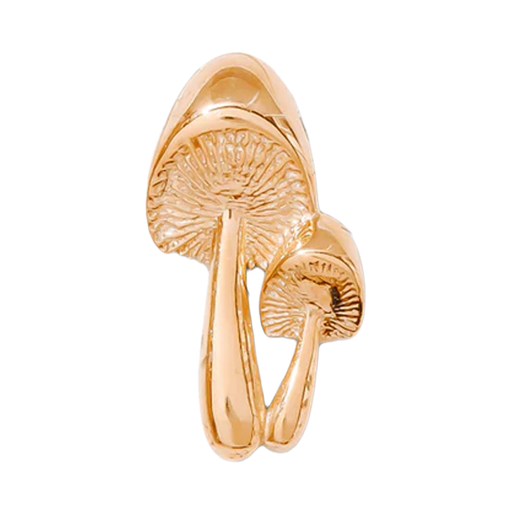 threadless: "Shrooms" Pin in Gold