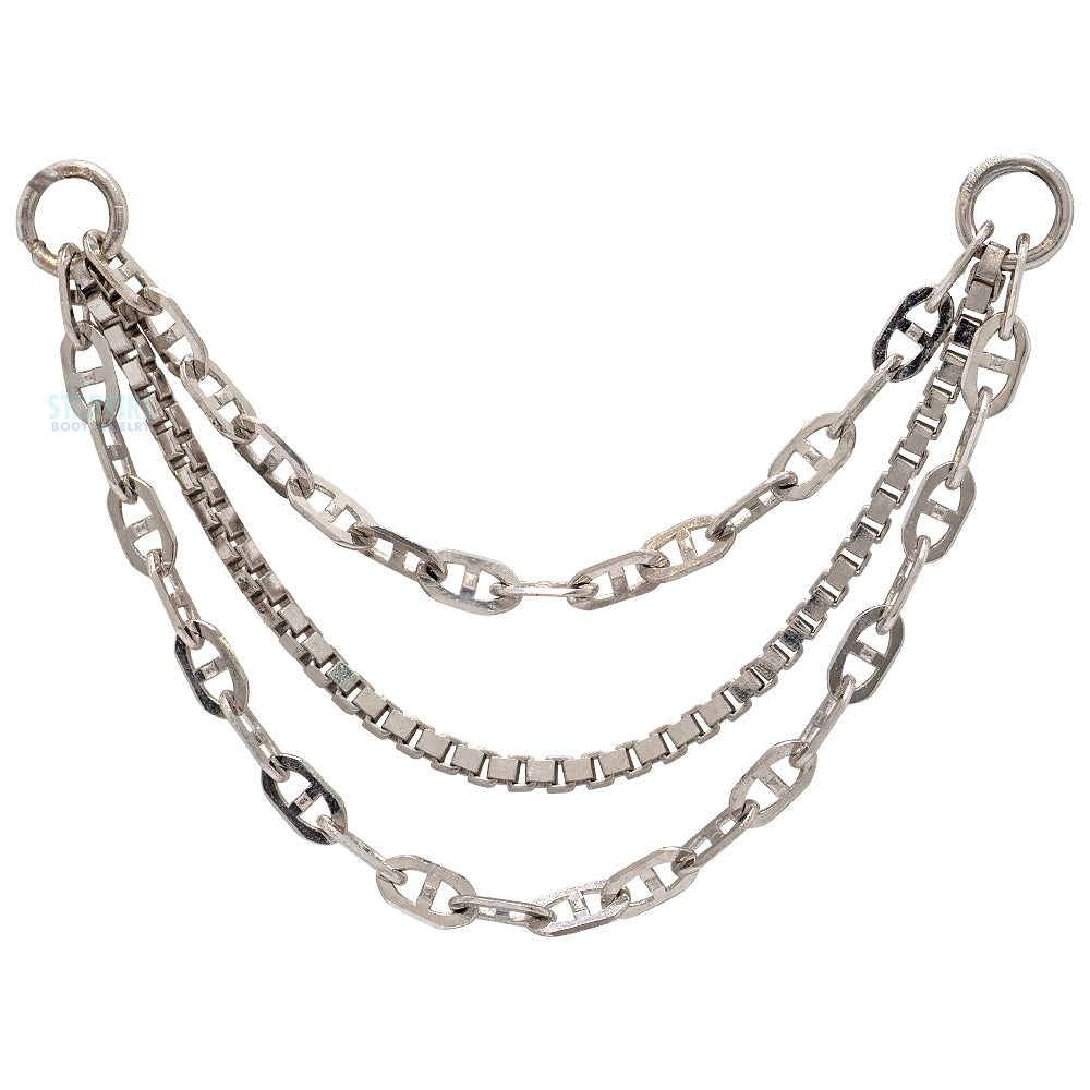 "Miro" Chain Attachment in Gold