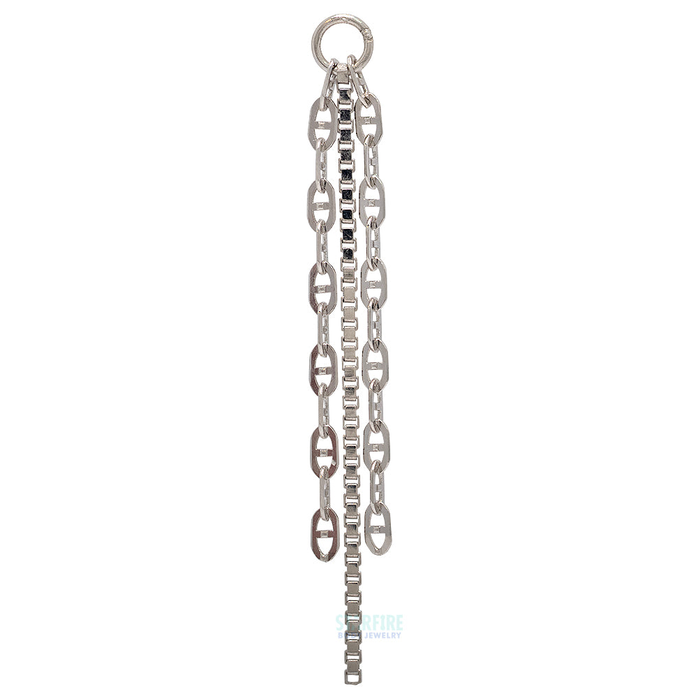 "Miro" Chain Charm in Gold