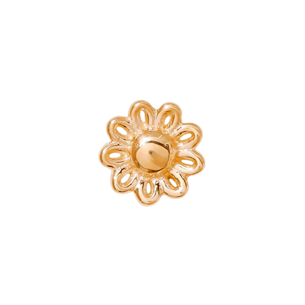 threadless: "Blossom" Pin in Gold