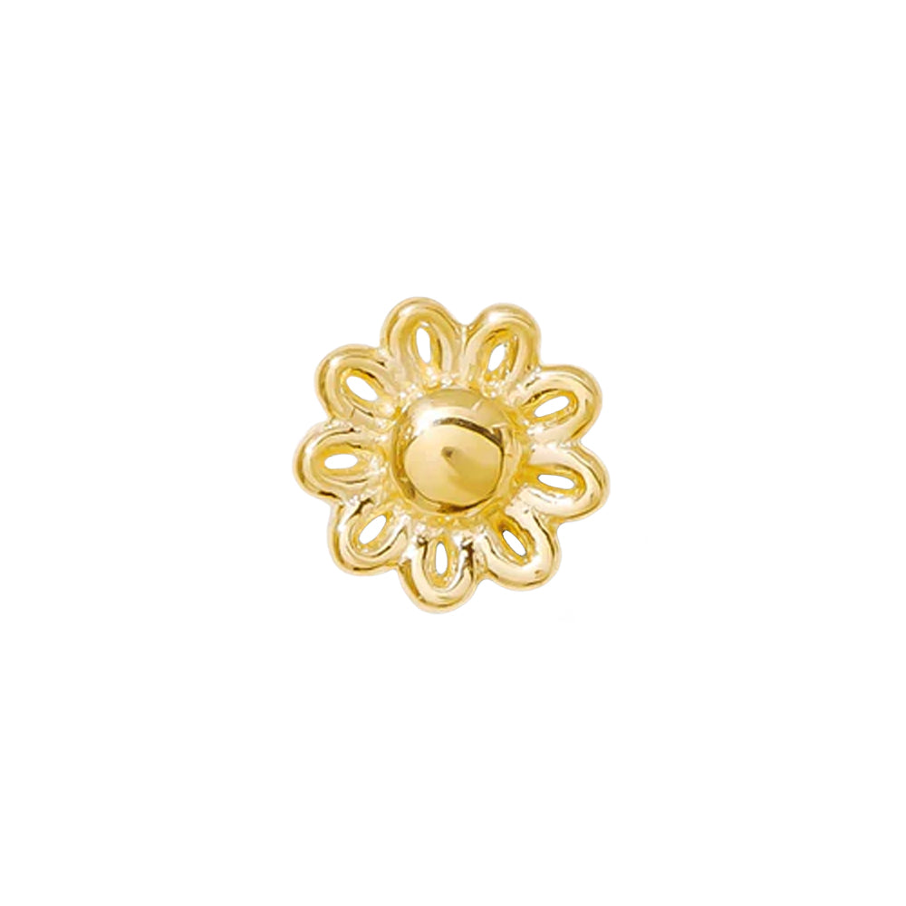 threadless: "Blossom" Pin in Gold