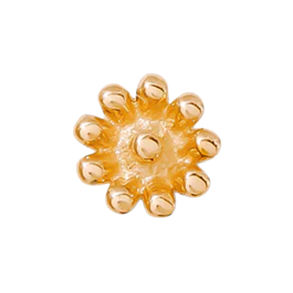 threadless: "Flutter" Pin in Gold