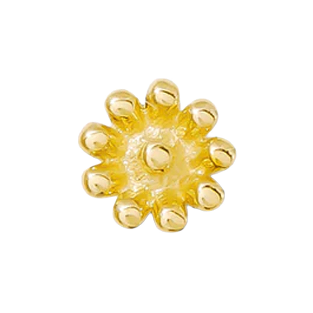 threadless: "Flutter" Pin in Gold