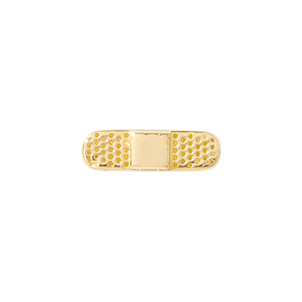 threadless: "Ouch" Pin in Gold