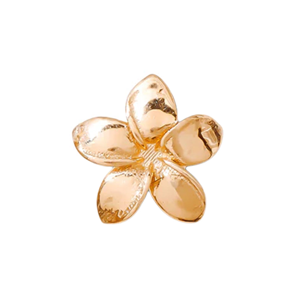 threadless: "Plumeria" Pin in Gold