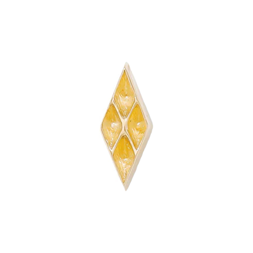 threadless: "Harlequin" Pin in Gold