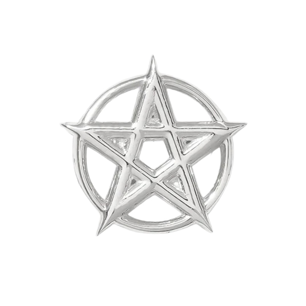 threadless: Pentagram Pin in Gold