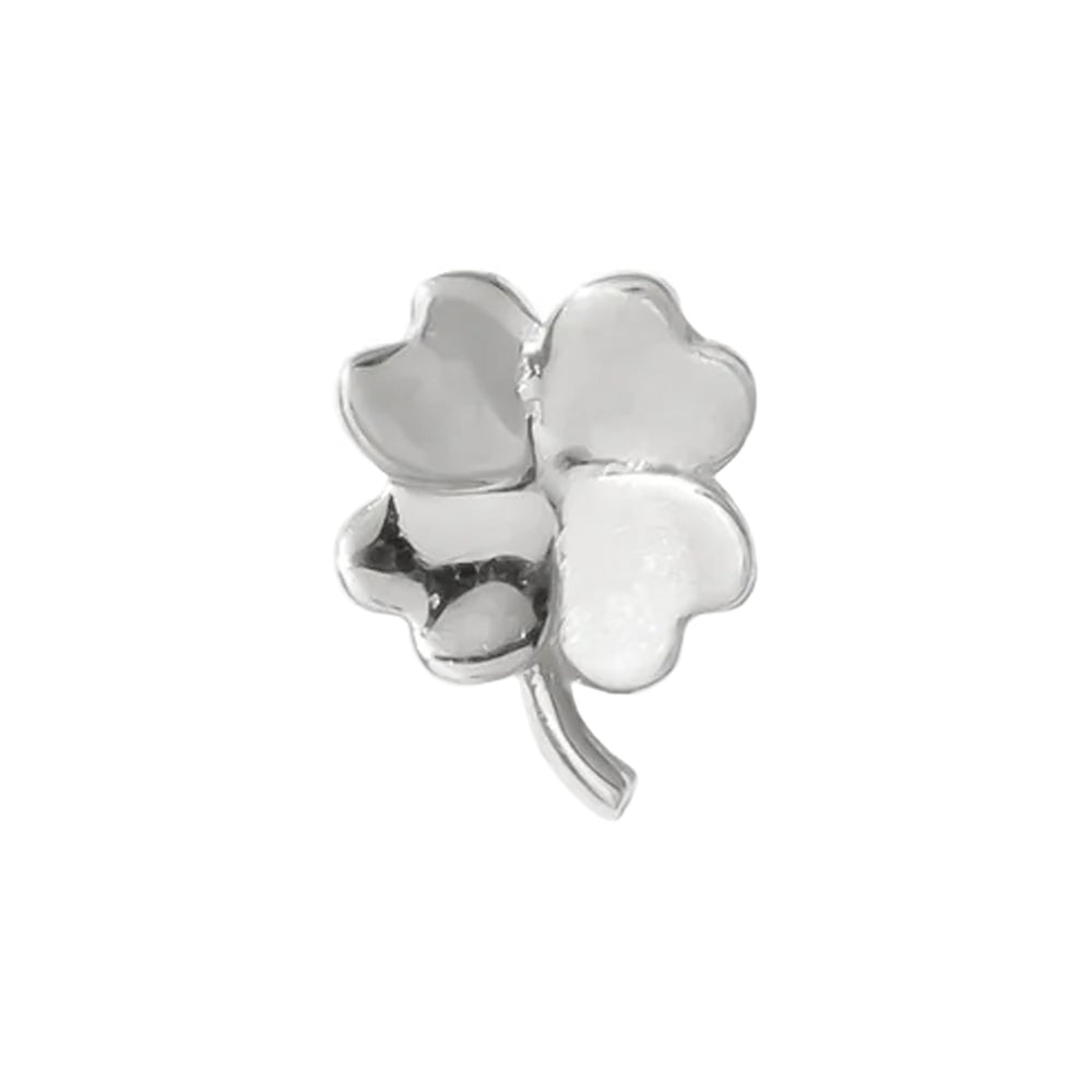threadless: Clover Pin in Gold