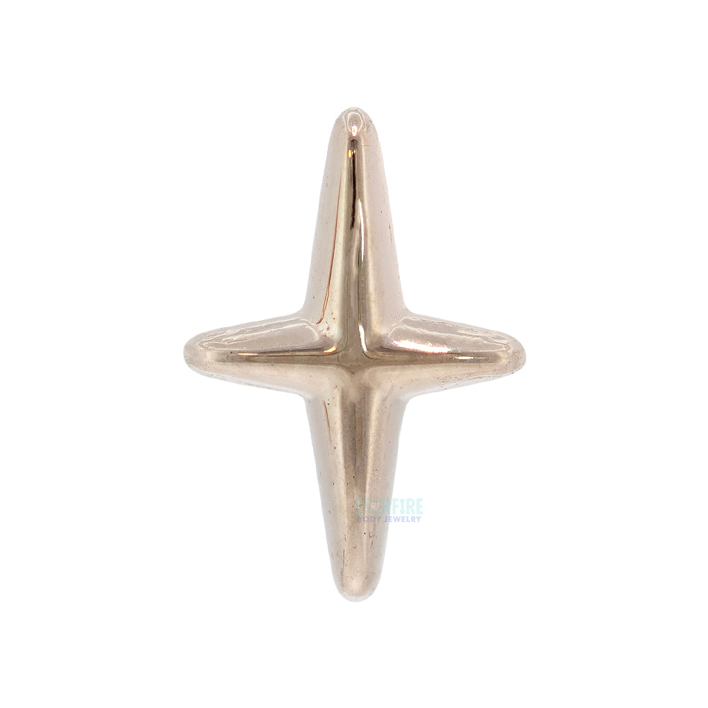 "Sparkle" Threaded End in Gold