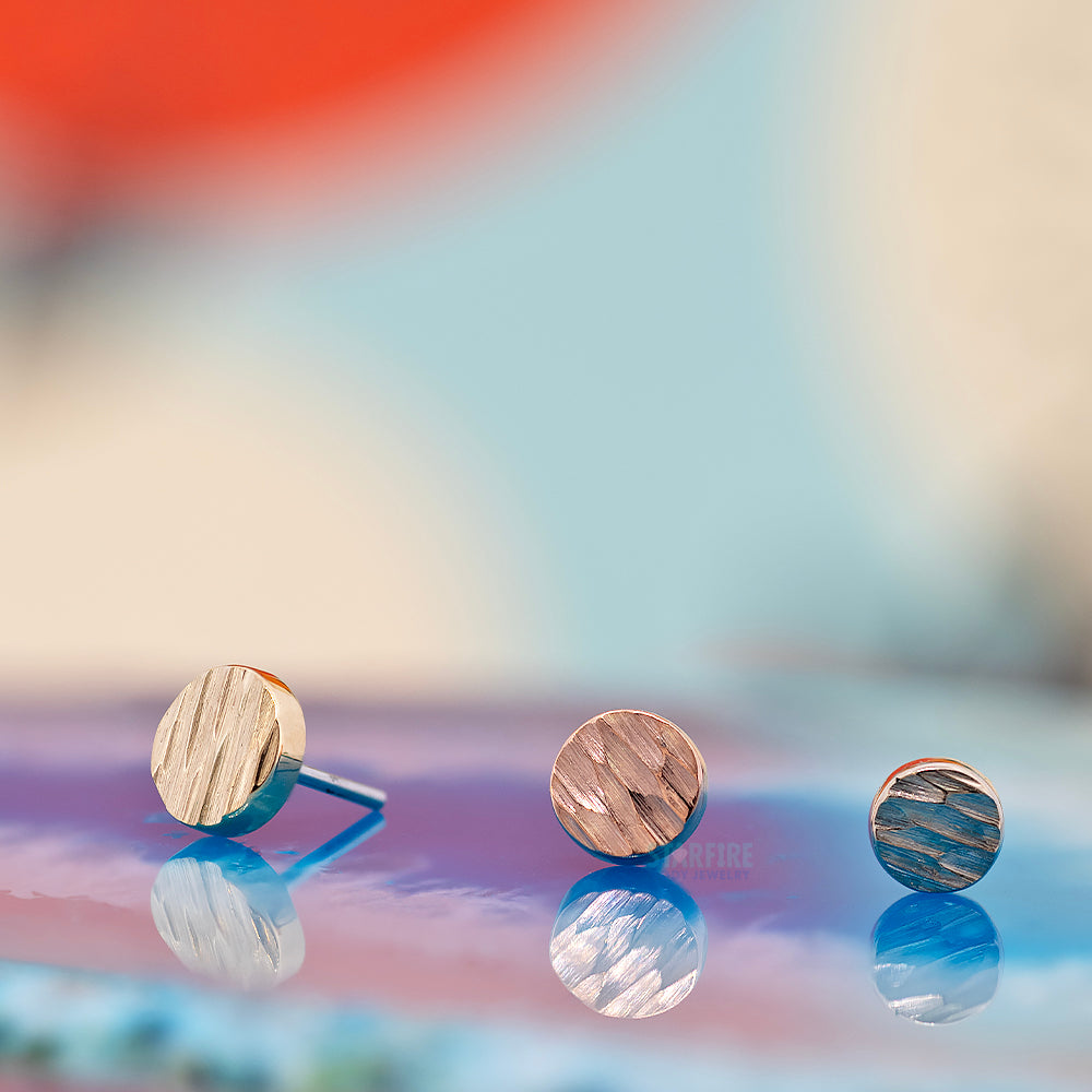 threadless: Disk Bark Finish End in Gold