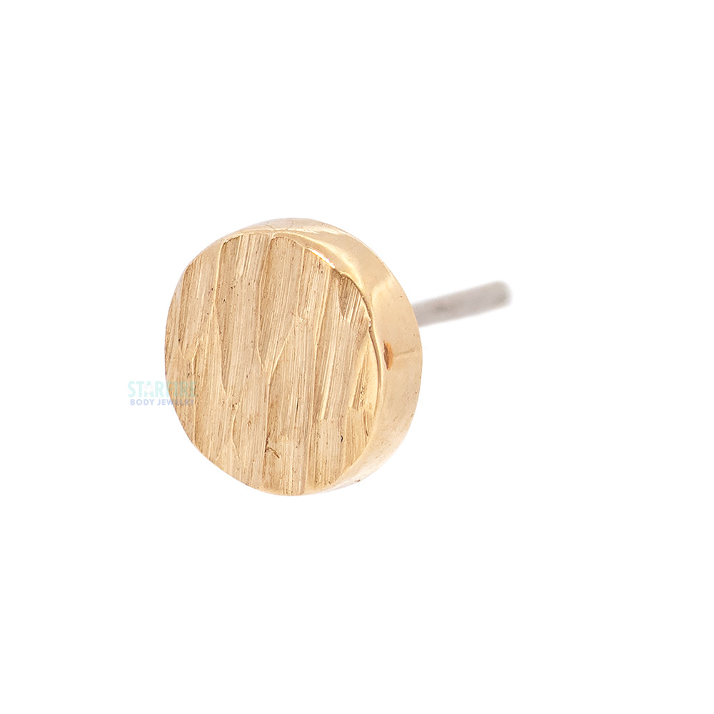 threadless: Disk Bark Finish End in Gold