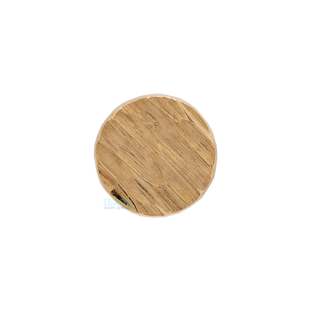 threadless: Disk Bark Finish End in Gold