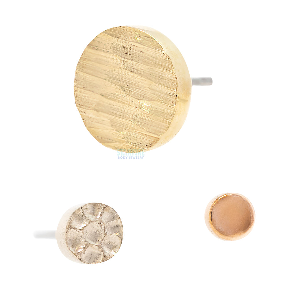 threadless: Disk End in Gold