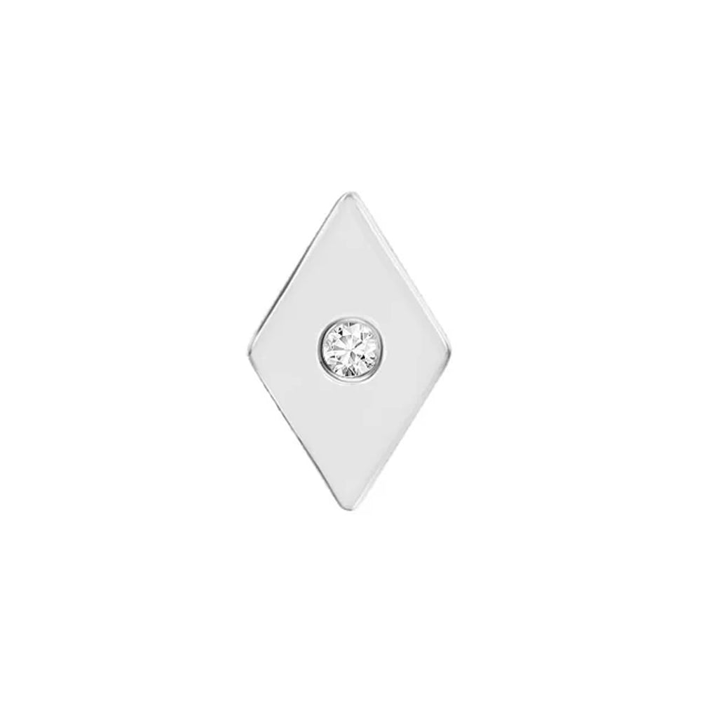 threadless: Rhombus "Sloan" End in Gold with Diamond