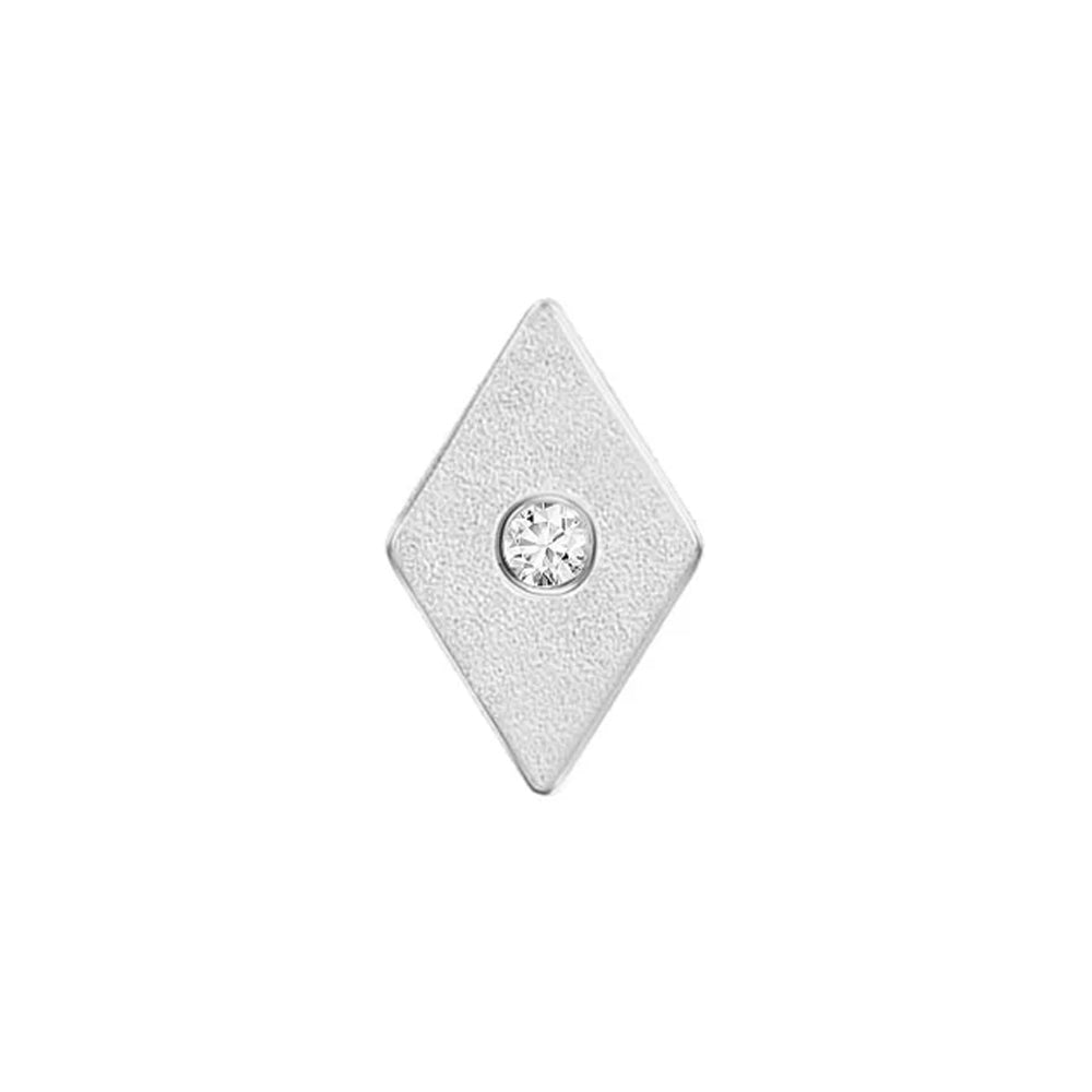 threadless: Rhombus "Sloan" End in Gold with Diamond